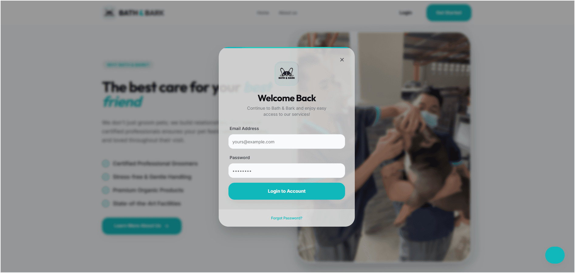 Bath & Bark — Pet Care Platform — custom software project by Real Solutions PH, Philippines — screenshot 3
