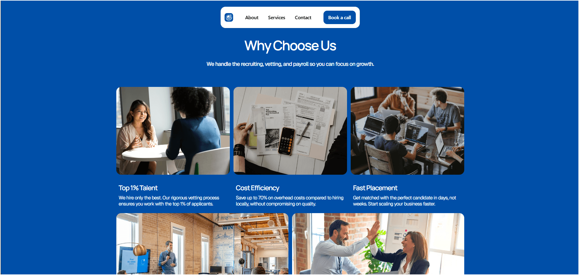 Evolve Talents — Recruitment & VA Platform — custom software project by Real Solutions PH, Philippines — screenshot 3