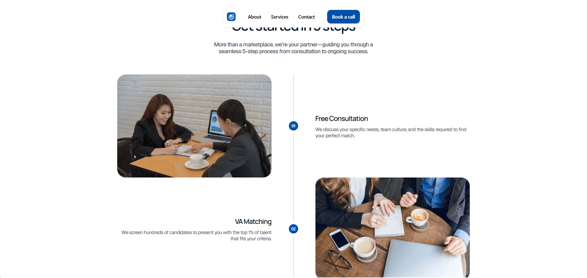 Evolve Talents — Recruitment & VA Platform — custom software project by Real Solutions PH, Philippines — screenshot 4