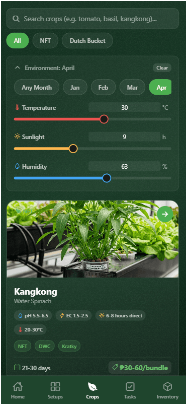 HydroGuide — Hydroponics Farm Management App — custom software project by Real Solutions PH, Philippines — screenshot 6