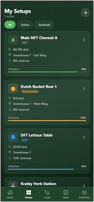 HydroGuide — Hydroponics Farm Management App — custom software project by Real Solutions PH, Philippines — screenshot 8
